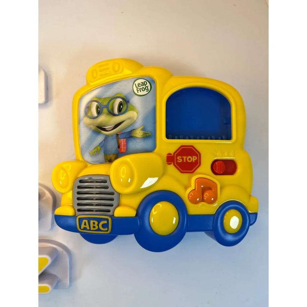 LeapFrog Fridge Phonics Magnetic Letter Set Yellow School Bus Alphabet Toy 19267